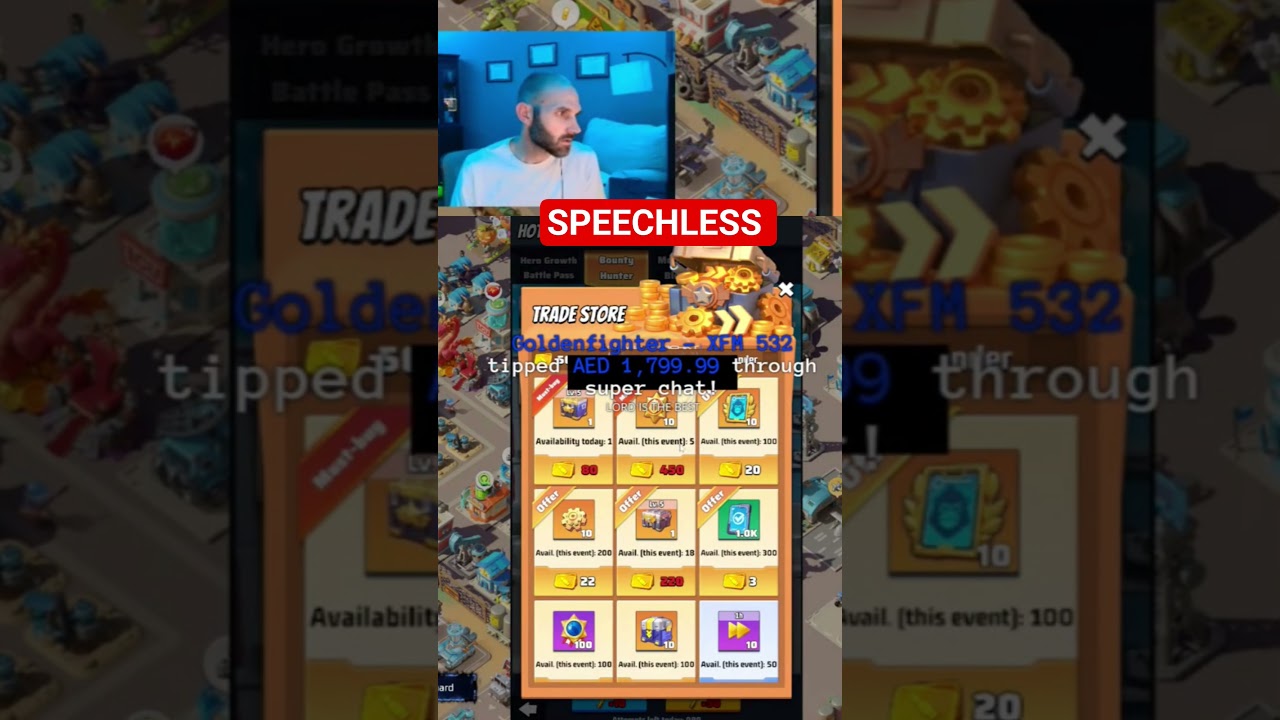 3 VIP18s @Namlifood, Qatar  and LionHeart stop by stream! #lastwarsurvivalgame