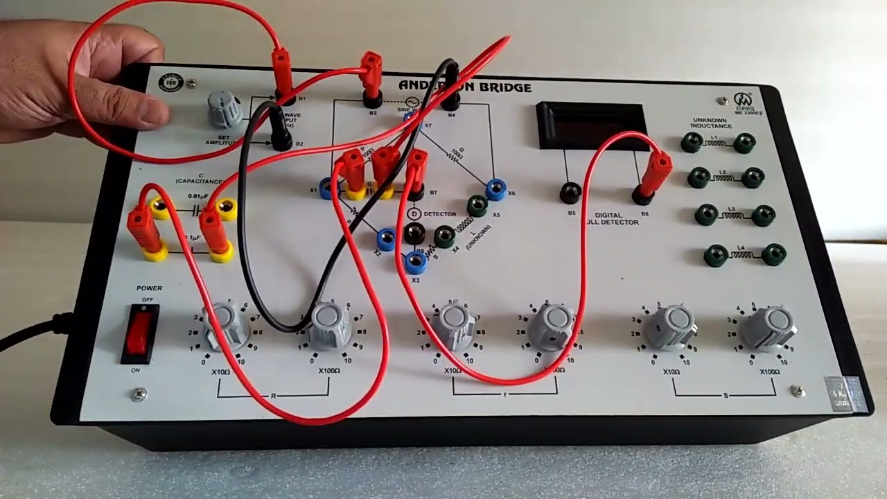 Anderson Bridge by Mars EdPal Instruments Pvt  Ltd  ME 2200E Part 1