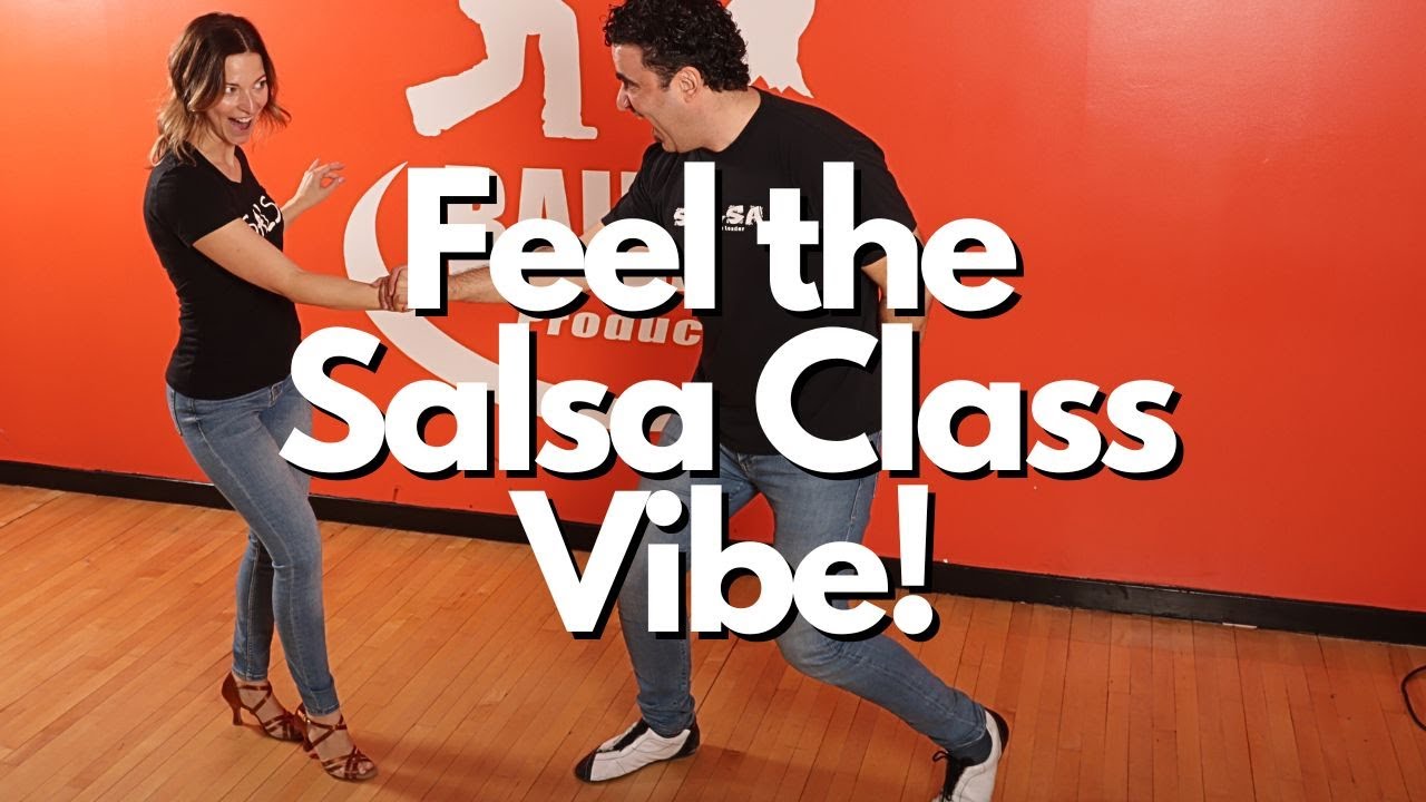 A Glimpse into our Salsa Class Vibe
