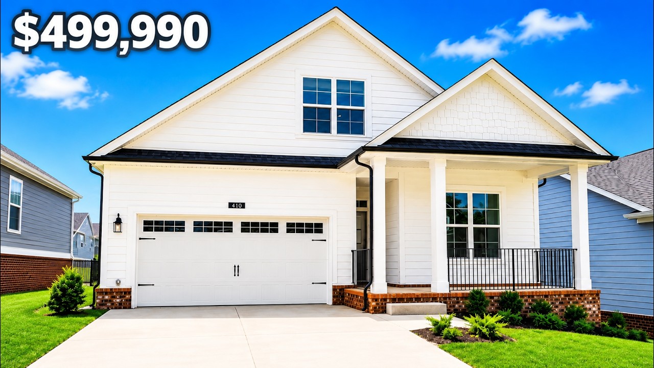 Gallatin Home Tour - The Albright: One-Level Living Under $500K - Where to Live In Nashville