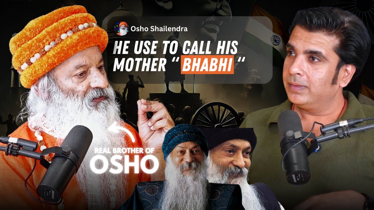 Osho's Krishna Bhakti | Gandhi | Osho’s beginning ft. Osho's Brother - Shailendera Swami