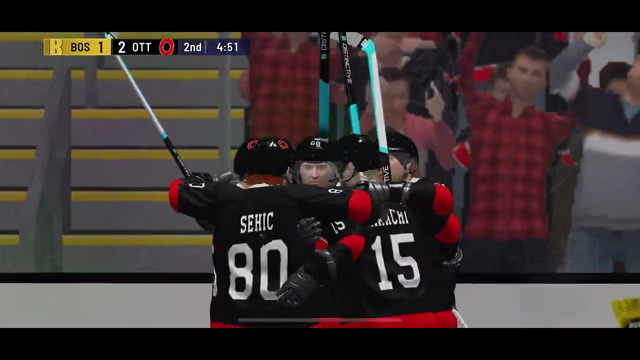 Round 2 game 2 Bruins vs Senators