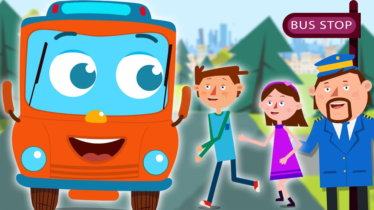 Wheels On The Bus Go Round And Round 🚌 | Nursery Rhymes and Kids Songs | Captain Discovery