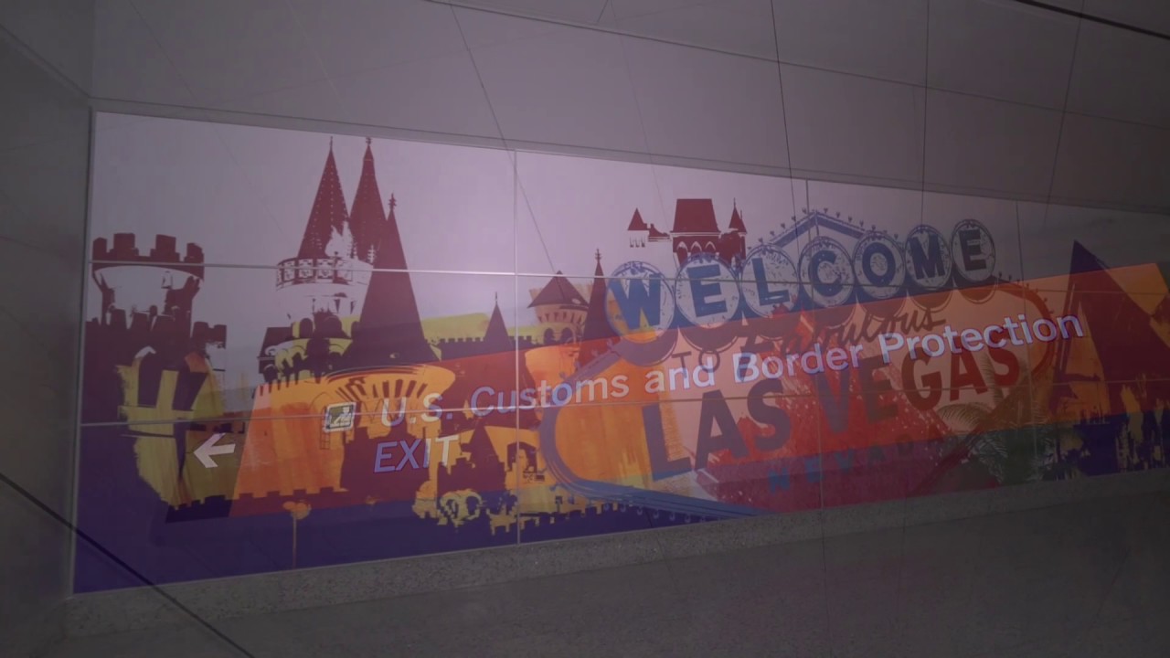 International Arrivals + How to Transfer at LAS