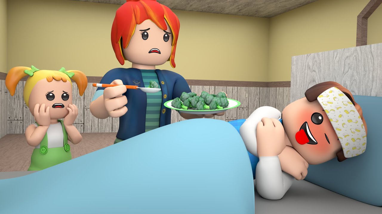 ROBLOX Brookhaven 🏡RP: The Bacon Hair Pretends To Be Sick?! | Roblox Master