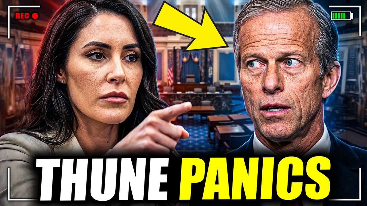 RINO John Thune GOES INTO HIDING as Anna Paulina Luna Leads a Group of Republicans to REVOLT!!