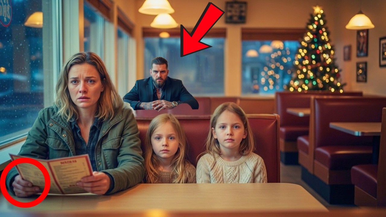 Poor Widow Takes Her Twins to Eat With $15 on Christmas Eve — Then the Mafia Boss Walks In…