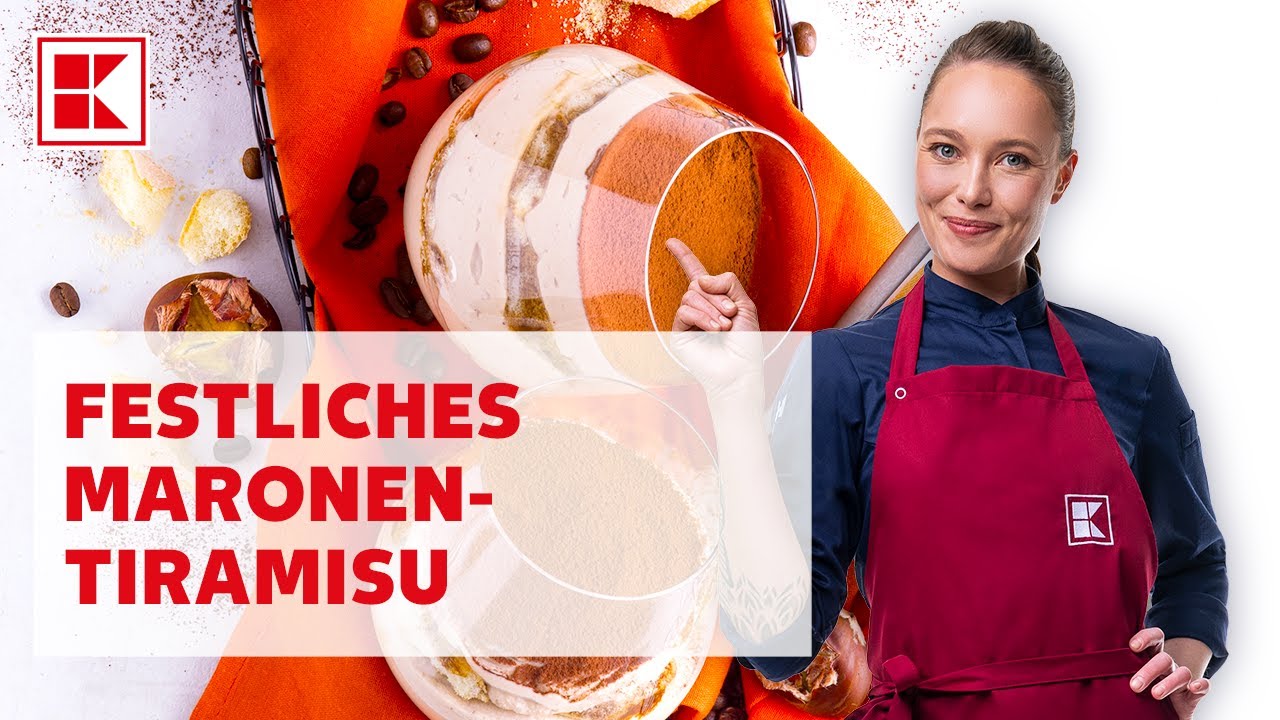 Das perfekte Dessert f&uuml;r die Adventszeit: Maronentiramisu I Verena kocht I Kaufland
