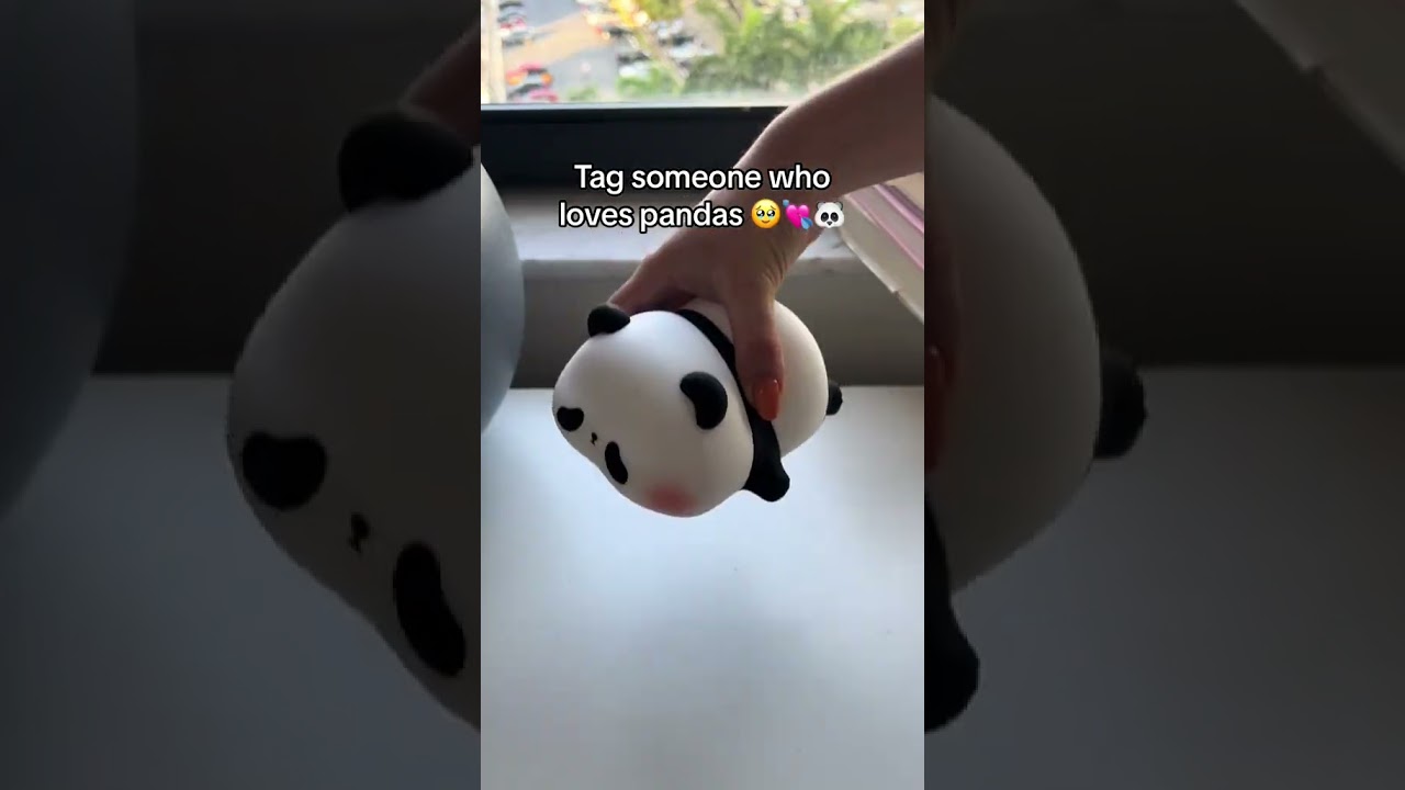 Panda Night Light &ndash; Soft Silicone Rechargeable Lamp with Touch Control, for Gifting #giftideas