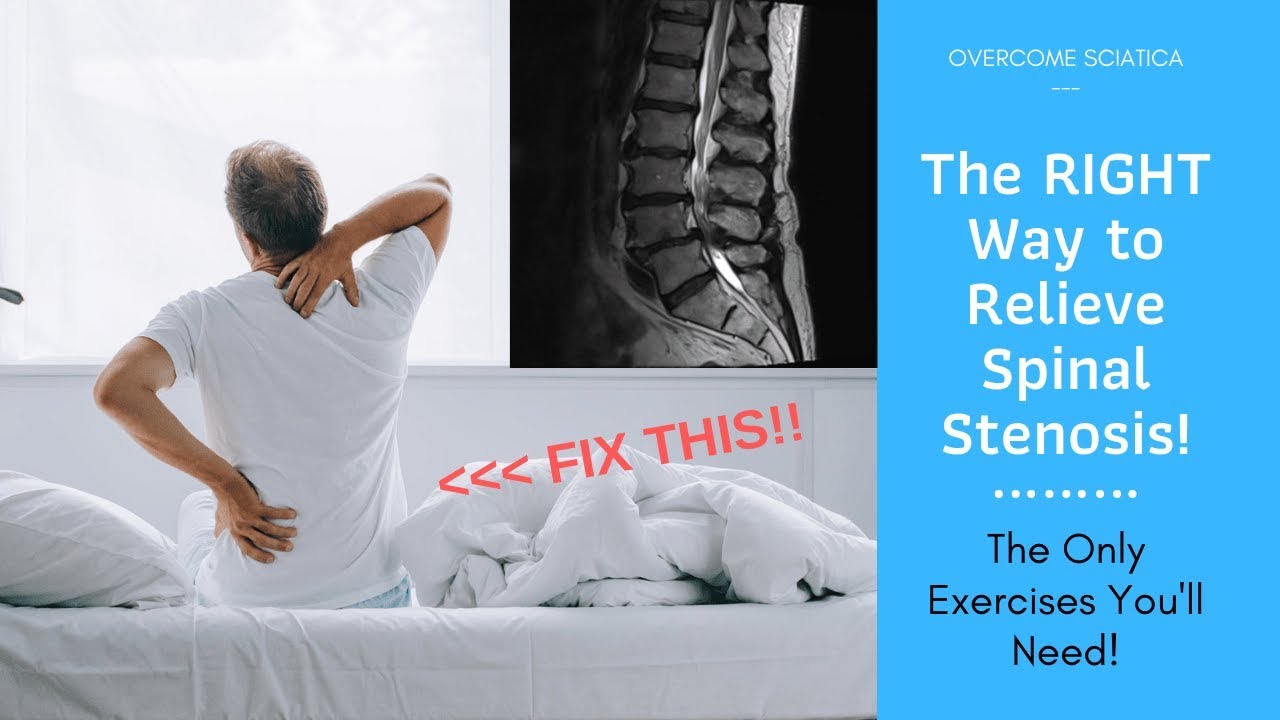 The BEST Spinal Stenosis Pain Relief Exercises!