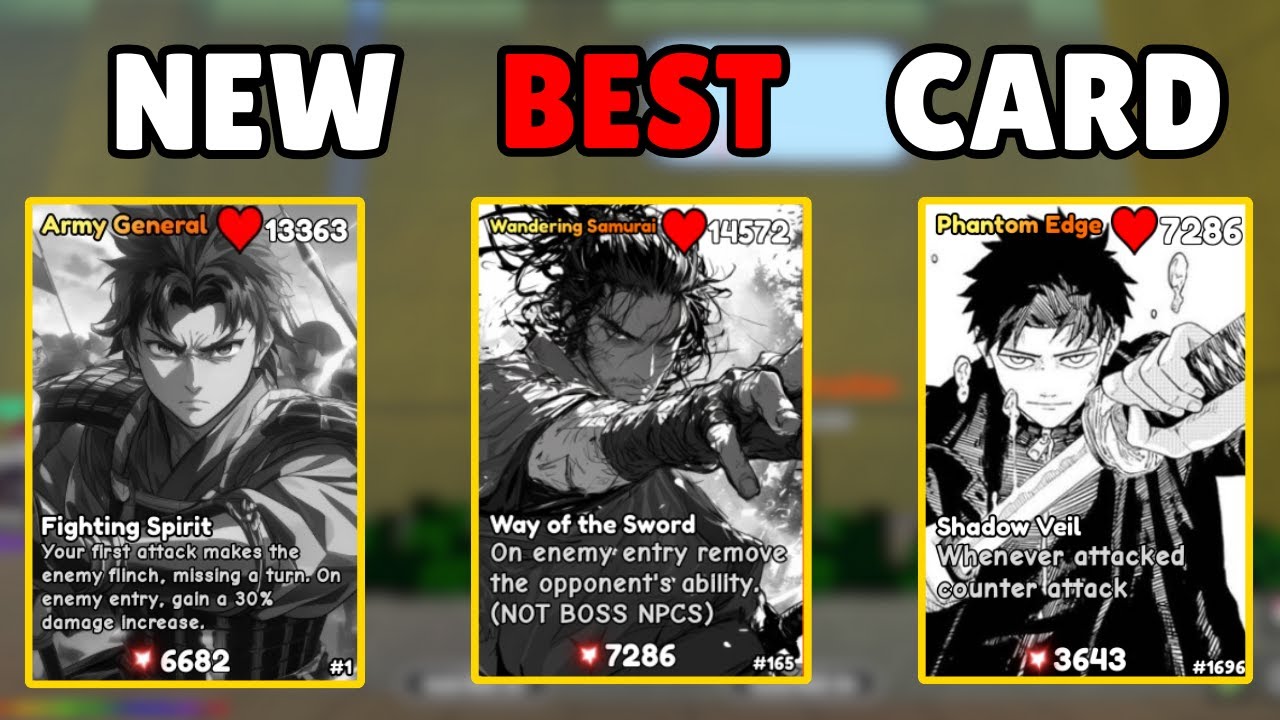 I Pulled One of My BEST New Cards in Anime Card Battle (Roblox)