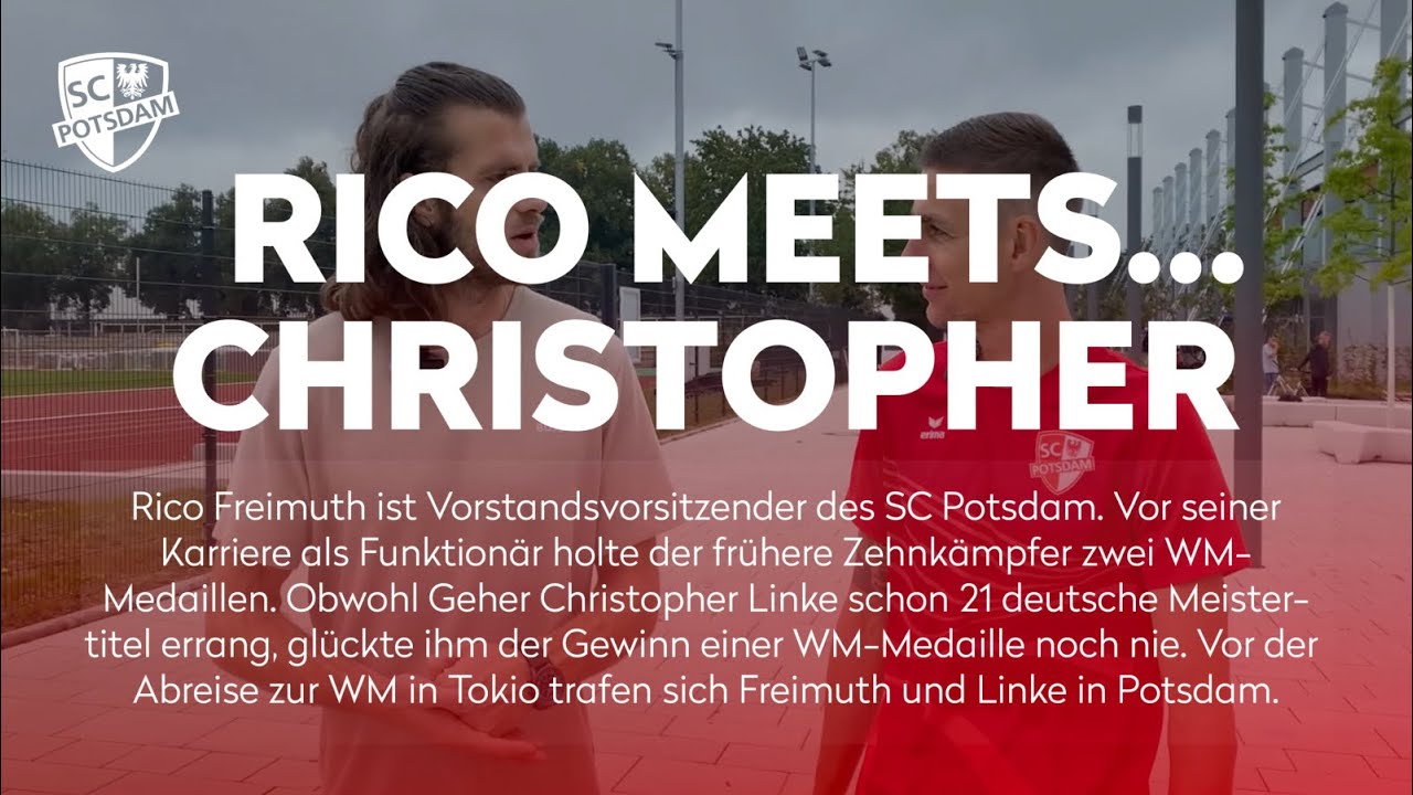 Rico meets... Christopher - früherer Zehnkämpfter trifft 21-fachen Deutschen Meister