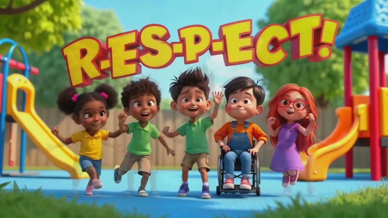 R-E-S-P-E-C-T! | Fun Kids Song About Respect | Sing, Dance & Learn! 🎶👧🧒