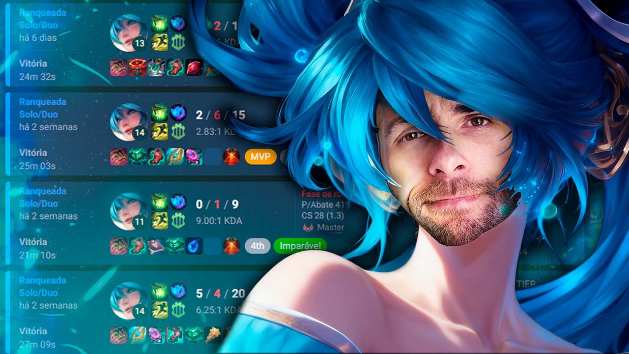 Joguei de SONA e lembrei porque ela é o melhor SUPORTE da SoloQ