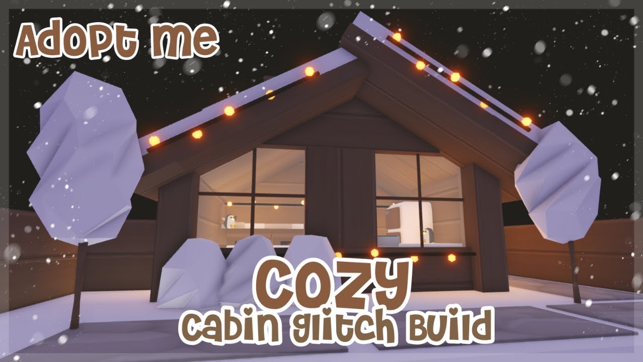 Cozy Cabin Glitch Build - House build - Minami Oroi Adopt me