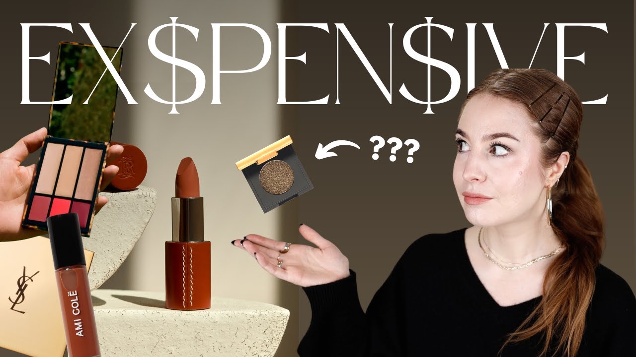 TRYING WILDLY FANCY LUXURY MAKEUP FROM VIOLET GREY AGAIN!!!! ROUJE, YSL, AMI COLÉ, LA BOUCHE ROUGE