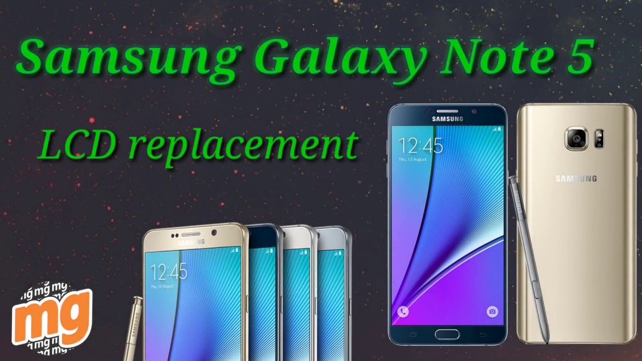 Samsung Galaxy Note 5 LCD replacement in Hindi