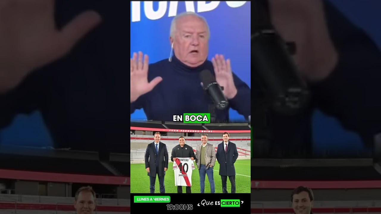 🚨🔥 FERNANDO NIEMBRO: &ldquo;QUINTERO ES MUCHO MAS QUE PAREDES&rdquo;