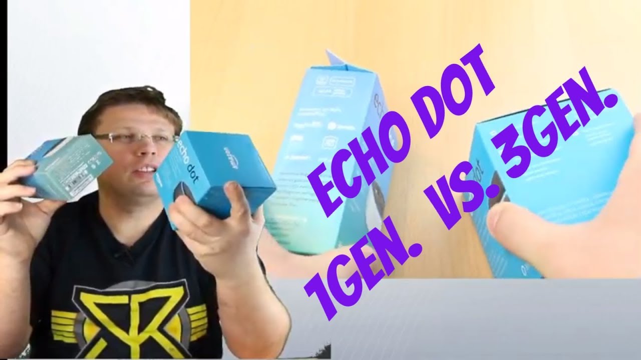 Echo DOT  1Gen. Vs. 3Gen. Der VERGLEICH