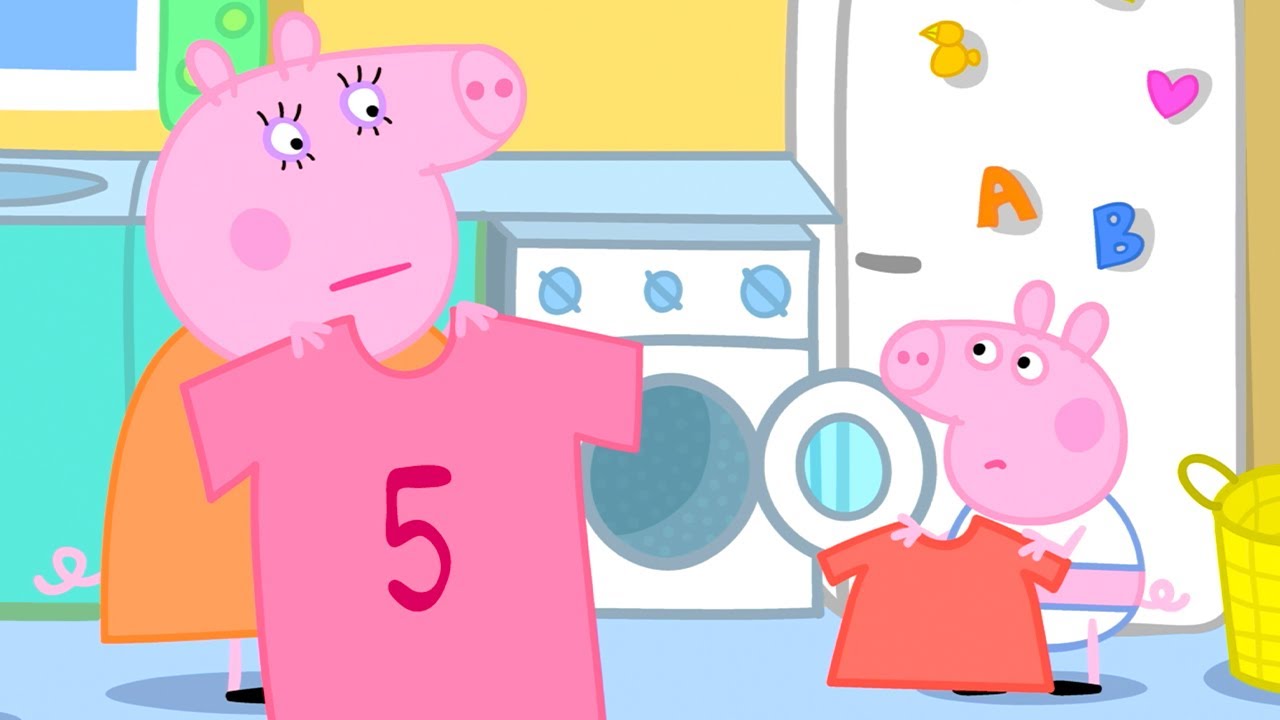 Wäsche waschen | Peppa-Wutz Volle Episoden