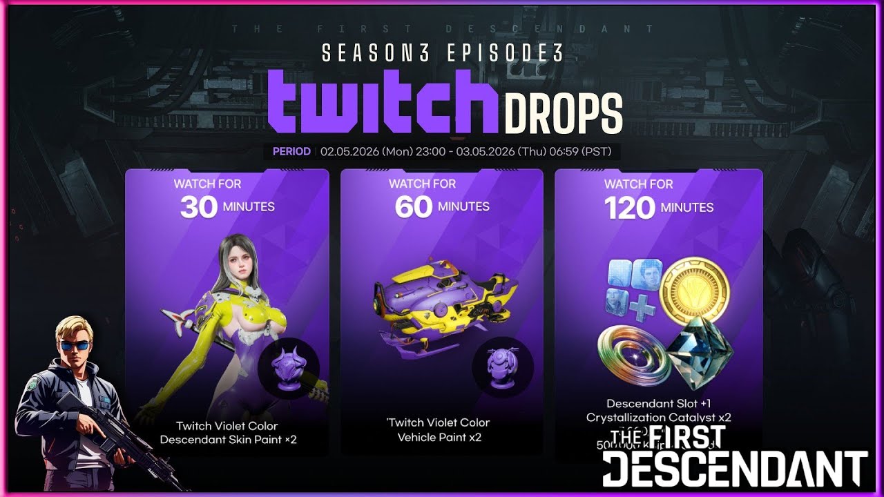 The First Descendant 🔴RECLAMA TUS DROPS DE TWITCH  (#tfd #gaming #gameplay #viral)