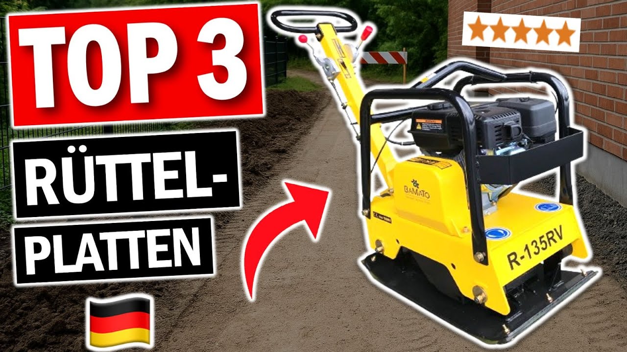 R&Uuml;TTELPLATTEN kaufen: Top 3 R&uuml;ttelplatten 2026 im Vergleich!