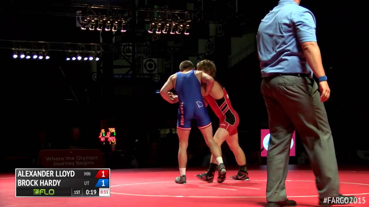 132 1st Place - Brock Hardy (Utah) vs. Alexander Lloyd (Minnesota)