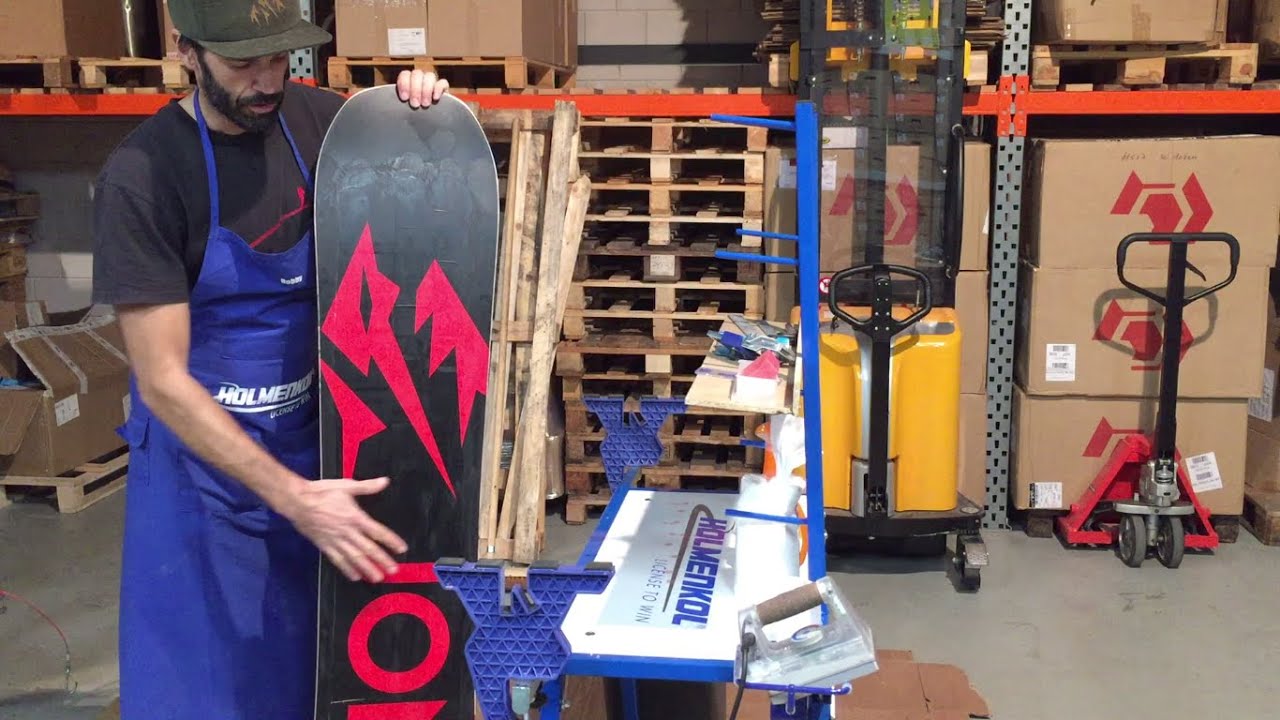 Snowboard slijpen en waxen - meer grip en beter glijden