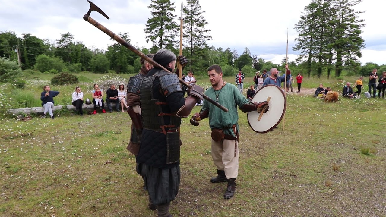 Słowianie i Wikingowie rekonstrukcje / Slavic and Vikings reenactment IRELAND 2021 Noc Kupały