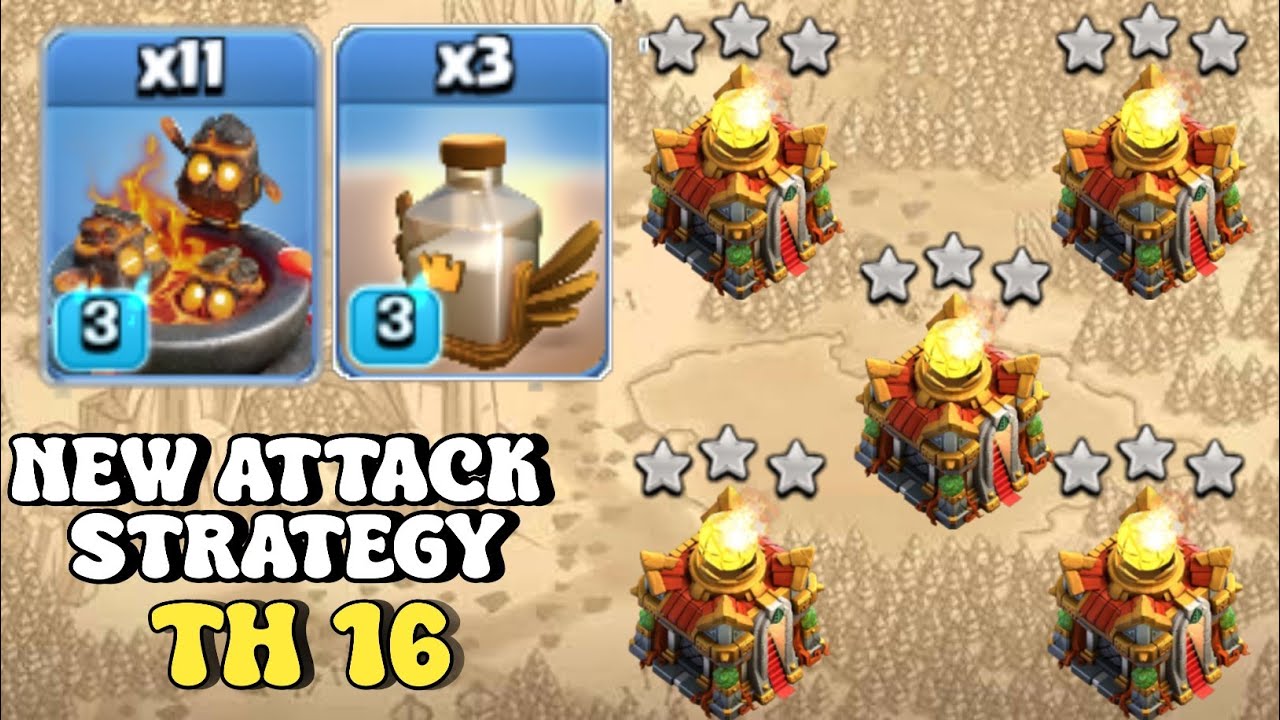 TH 16 NEW ATTACK STRATEGY! Furnace With  Revive Spell | CLASH OF CLANS