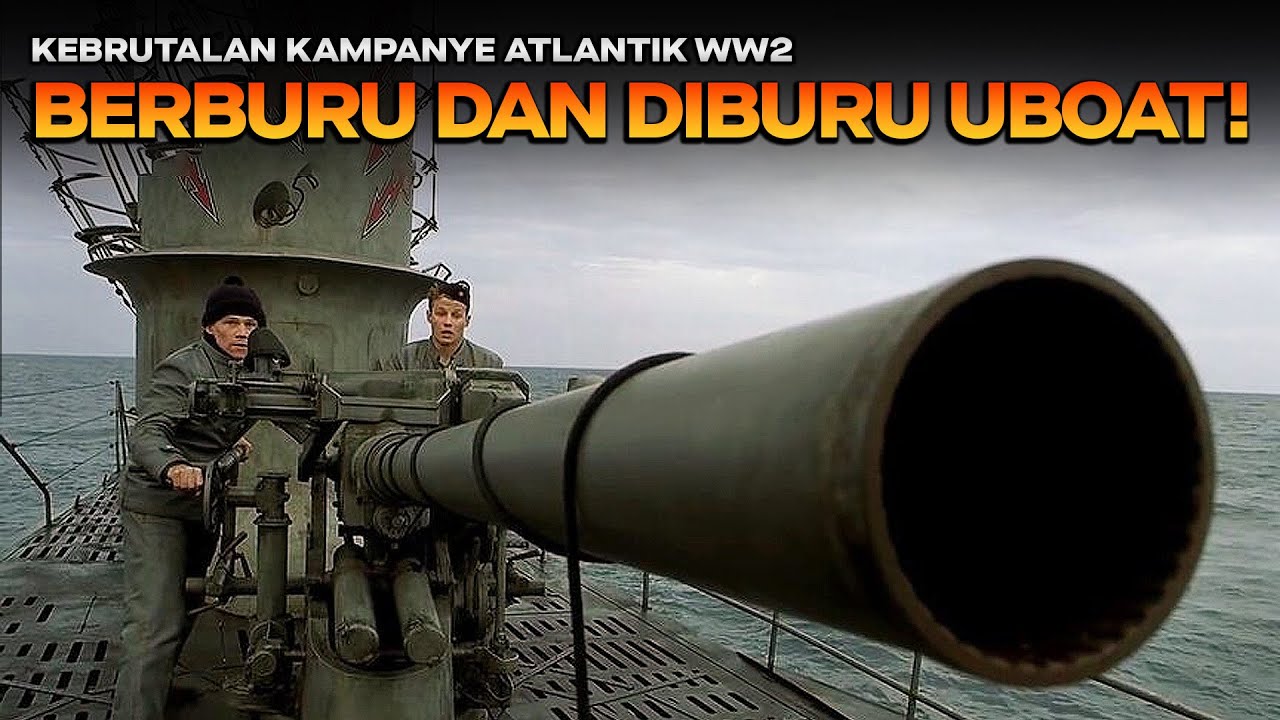 Keganasan Atlantik di WW2! Berburu dan Diburu Uboat Demi Mesin Rahasia