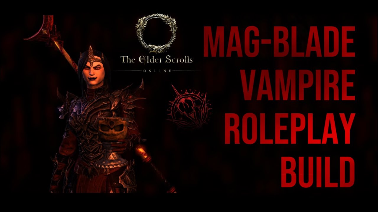 Most Satisfying Vampire Roleplay Build | ESO | Magicka Nightblade