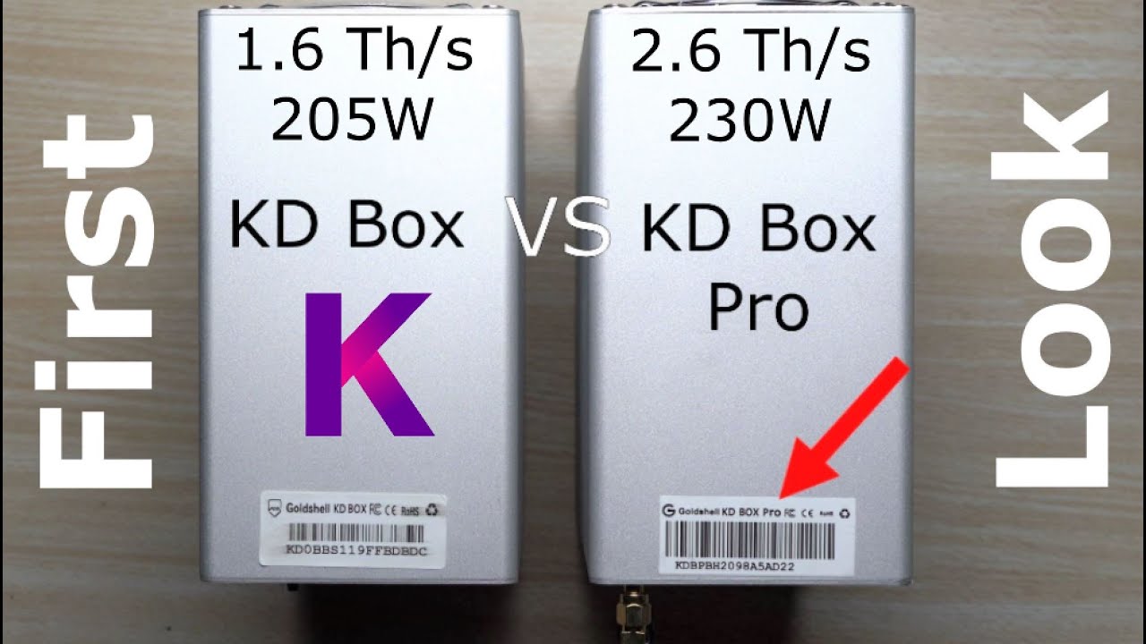 Goldshell KD Box Pro (майнер Kadena) &mdash; первый взгляд, настройка и сравнение с KD Box