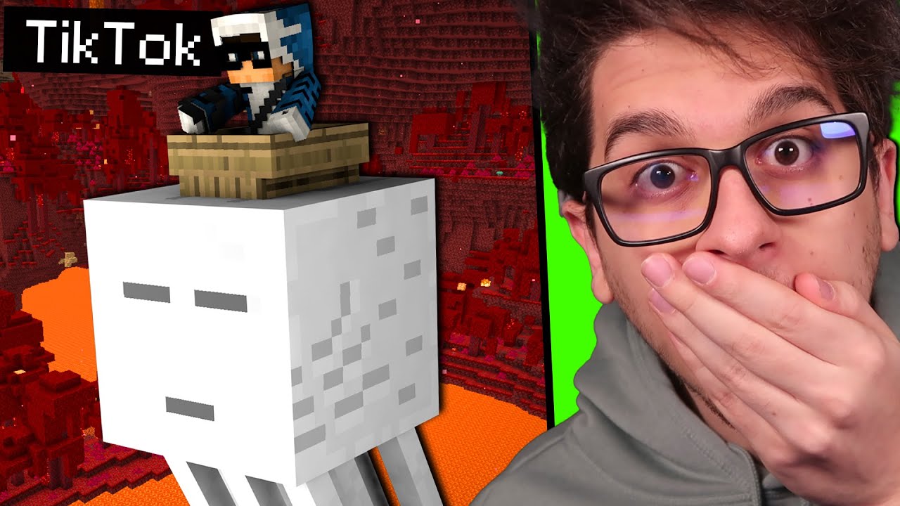 HO RICREATO 15 TIKTOK ASSURDI SU MINECRAFT - ITA