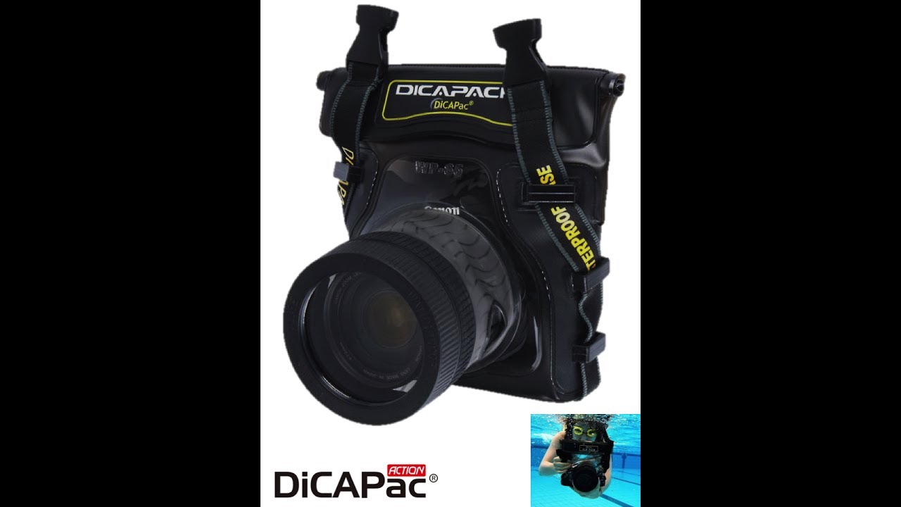 TUTORIAL Funda DICAPAC Camara DSLR Profesional WPS5 Contra Agua Sumergible Waterproof