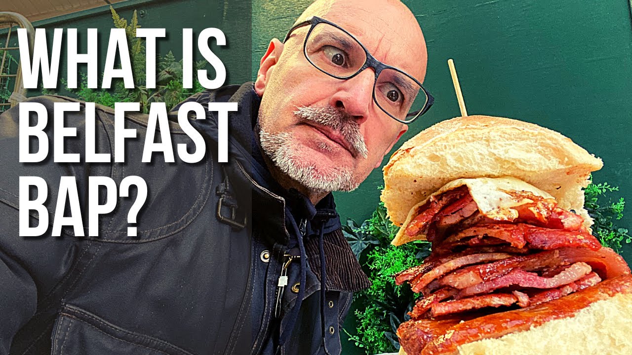 Breakfast in Belfast: Discovering the Famous Belfast Bap #streetfood #belfast #belfastvlog