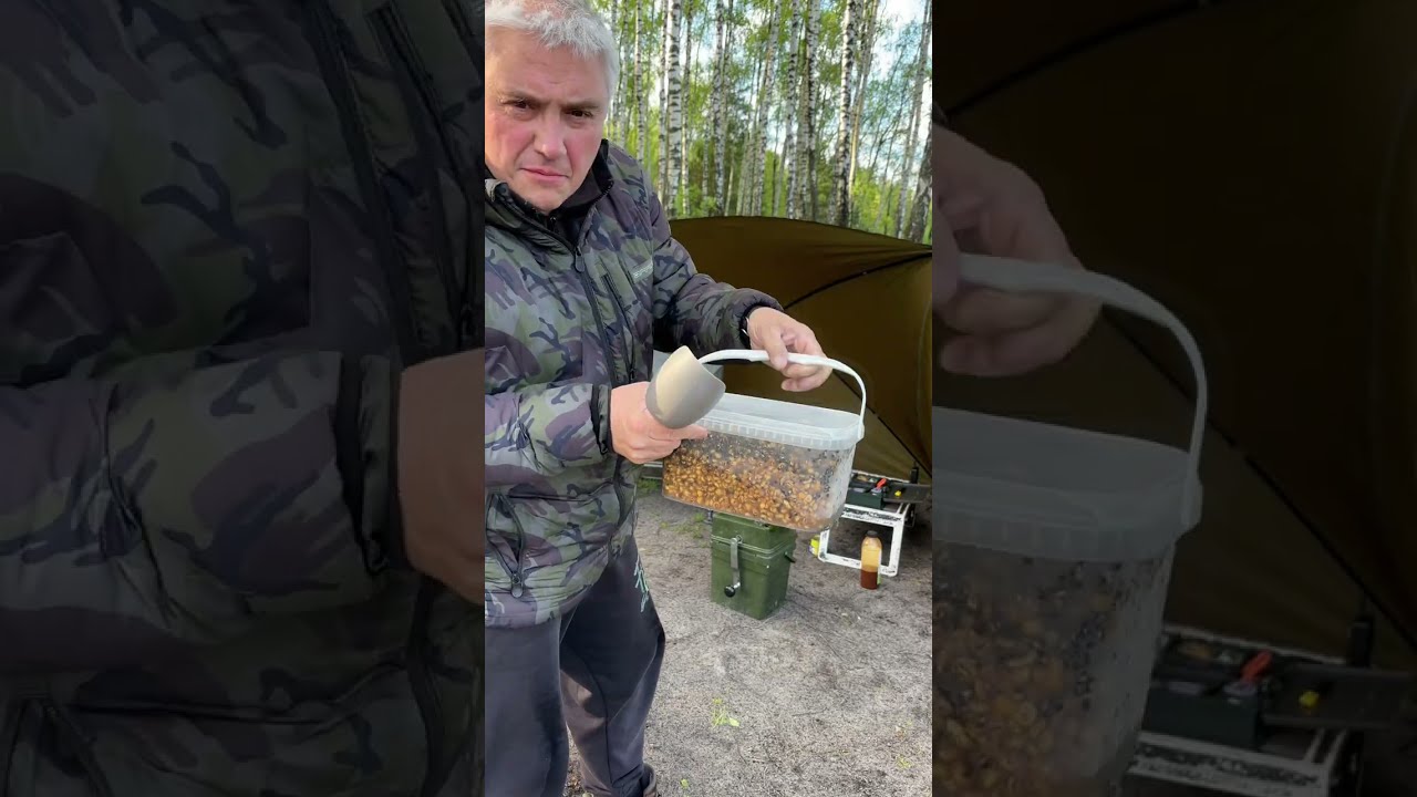 Olegas Ruzickis apie Pašarų paruošima karpiu žveybai .