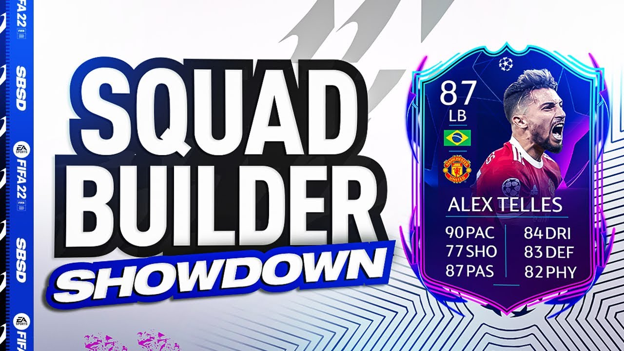 Fifa 22 Squad Builder Showdown!!! UCL RTTF ALEX TELLES!!!