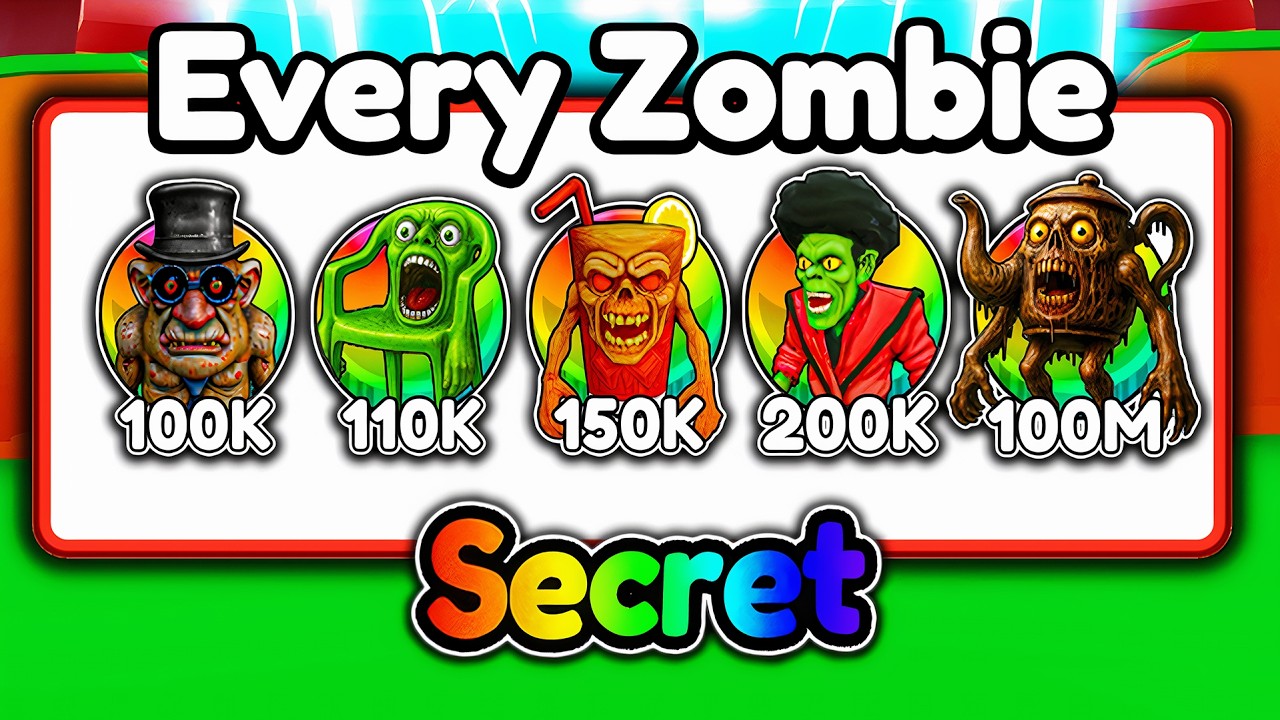 Начинаем заново как НУБИК со ВСЕМИ СЕКРЕТАМИ в Brainrot Zombie Evolution!