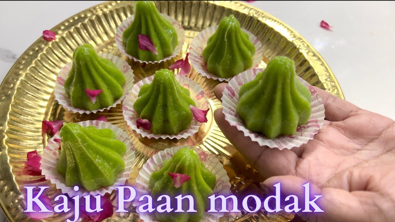 Paan Modak Recipe | Ganesh Chaturthi special Modak | Instant Paan Gulkand Modak | पान मोदक रेसिपी