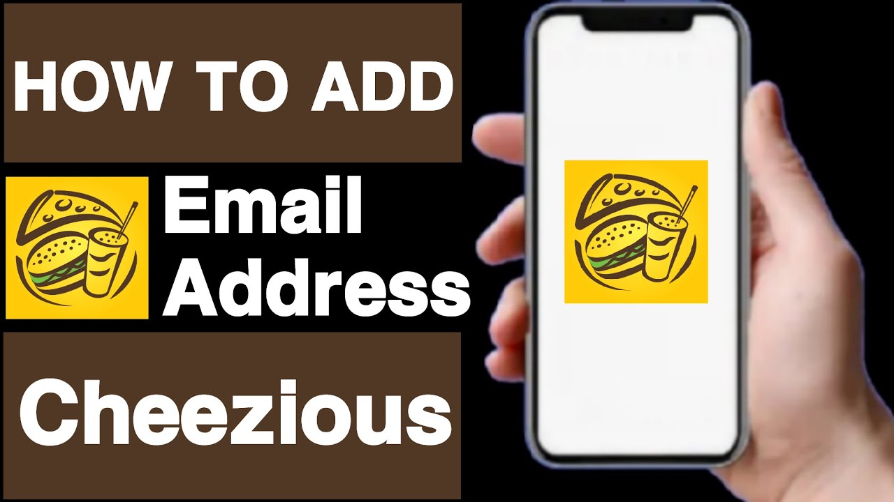 How to add email address on cheezious account||Add email address on cheezious account