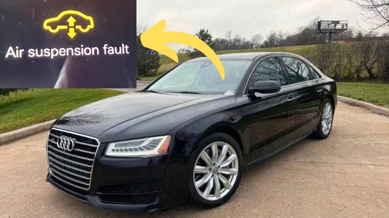 Предупреждение «Неисправность системы пневматической подвески» в Audi A8 — причины