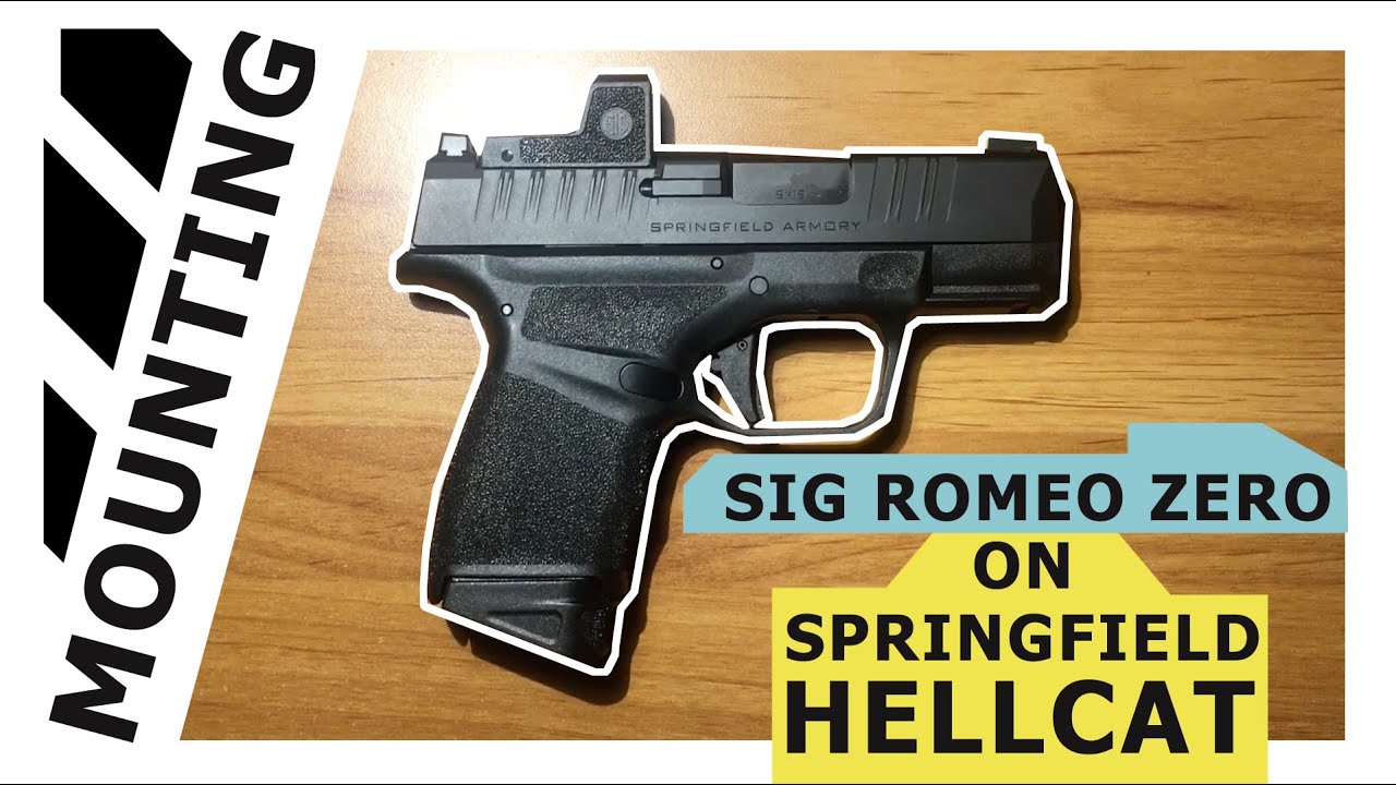 Mounting Sig Romeo Zero Red Dot on Springfield Hellcat OSP