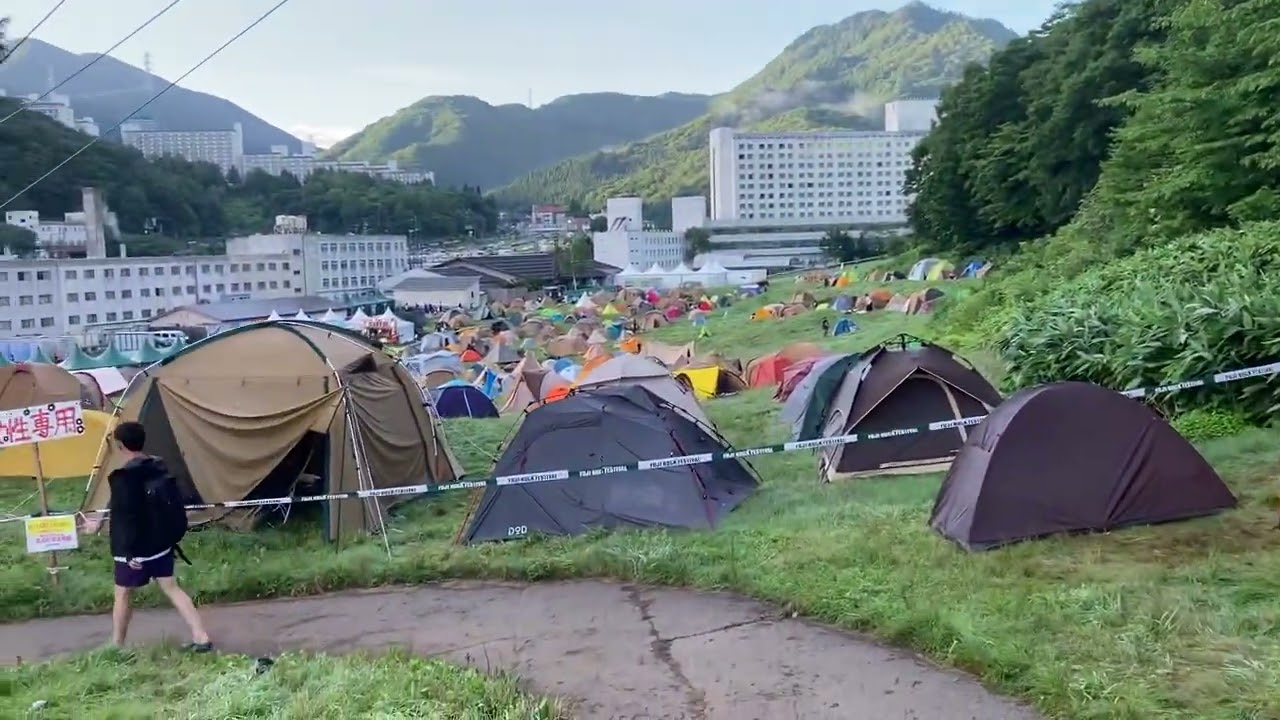 【fujirock2022】  #fujirock  #frf   #フジロック　　キャンプ　　キャンプサイト　前夜祭　苗場　夏フェス　フェスファッション　宿泊　CAMP  rock festival