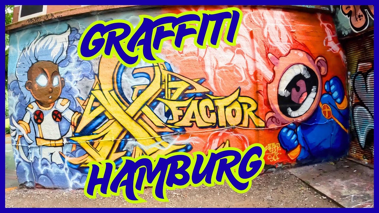 GRAFFITI HAMBURG-STERNSCHANZE /BUNKER IM FLORAPARK