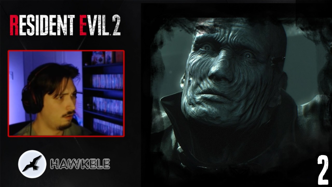 Claire A: Jumpscare Central! | My FIRST Playthrough of Resident Evil 2 | Part 2 (Stream)