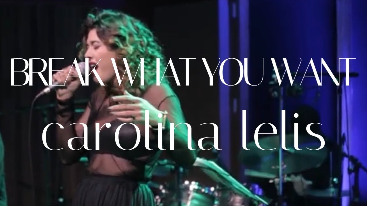 Carolina Lelis - Break What You Want #blues #breakfree #braziliansinger