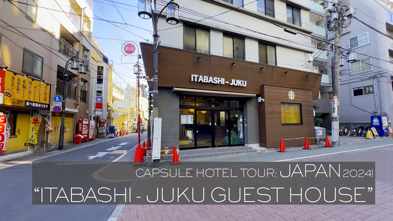 JAPAN Capsule Hotel Tour 002: 