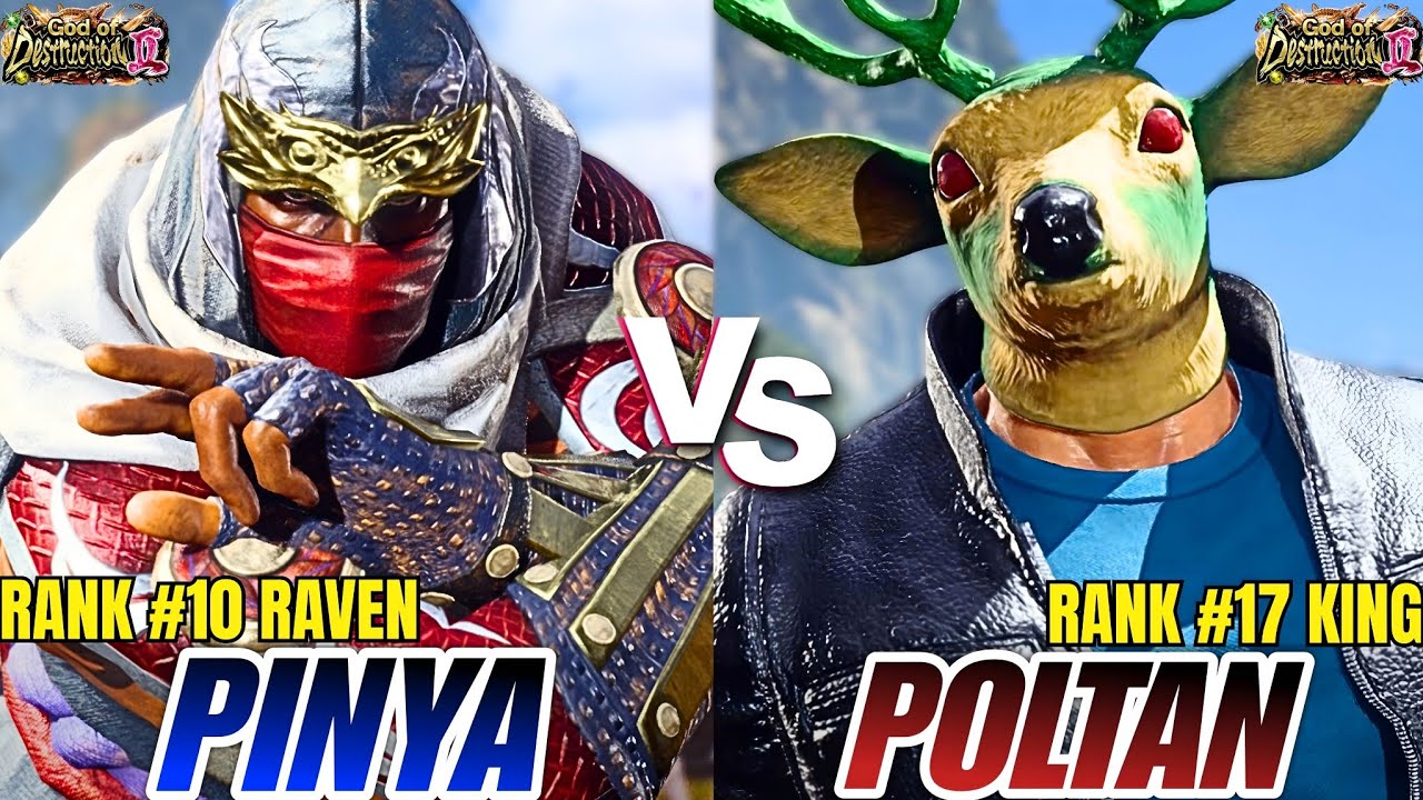 Tekken 8 - Pinya (Raven) vs Poltan (King) | High Level Ranked Matches