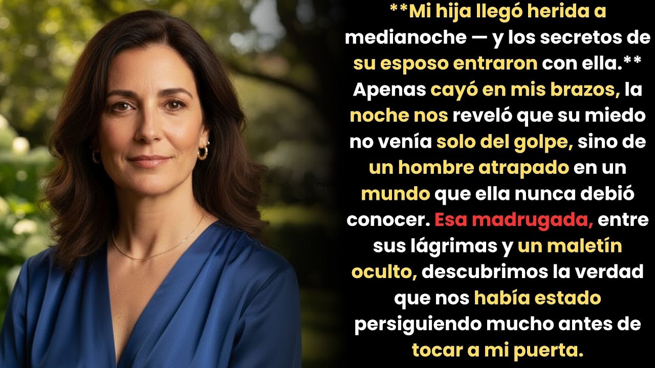 Esta es Mi hija llegó herida a medianoche y los secretos de su esposo entraron con ella, una histori